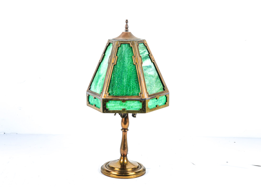 Arts & Crafts Style Desk Lamp