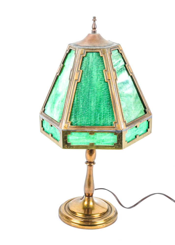 Arts & Crafts Style Desk Lamp