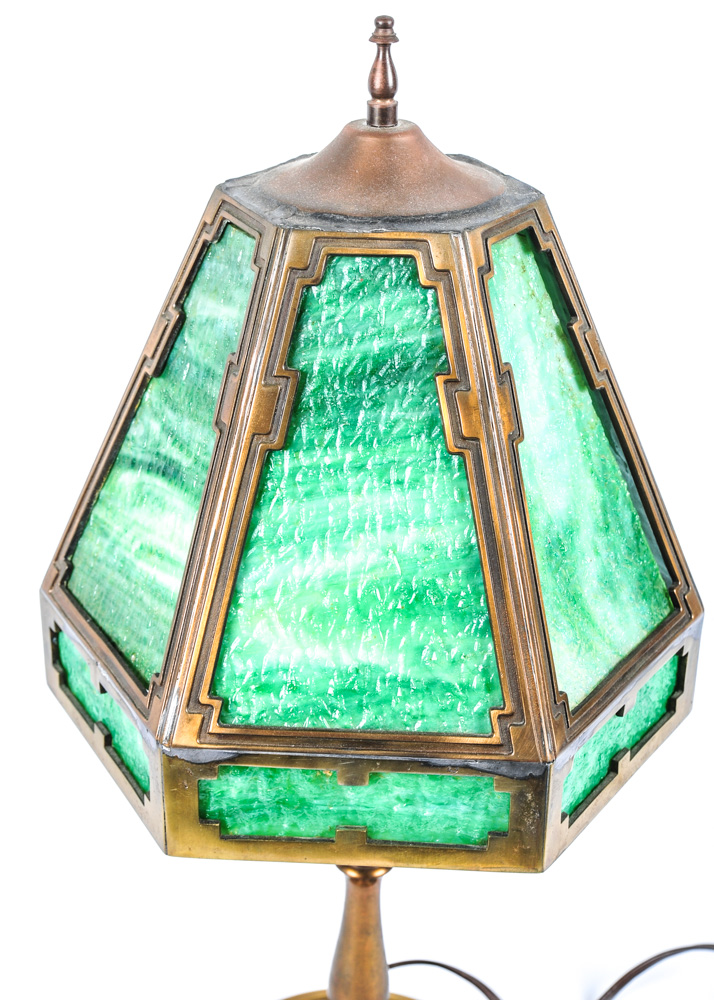 Arts & Crafts Style Desk Lamp