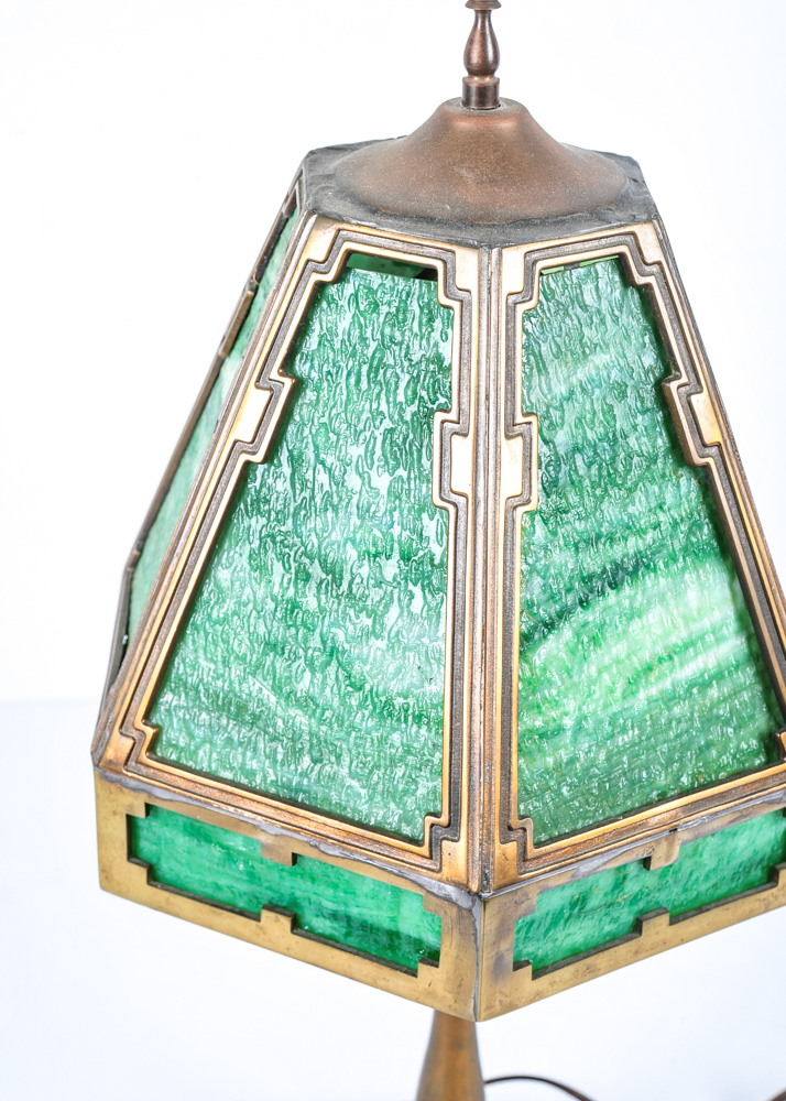 Arts & Crafts Style Desk Lamp