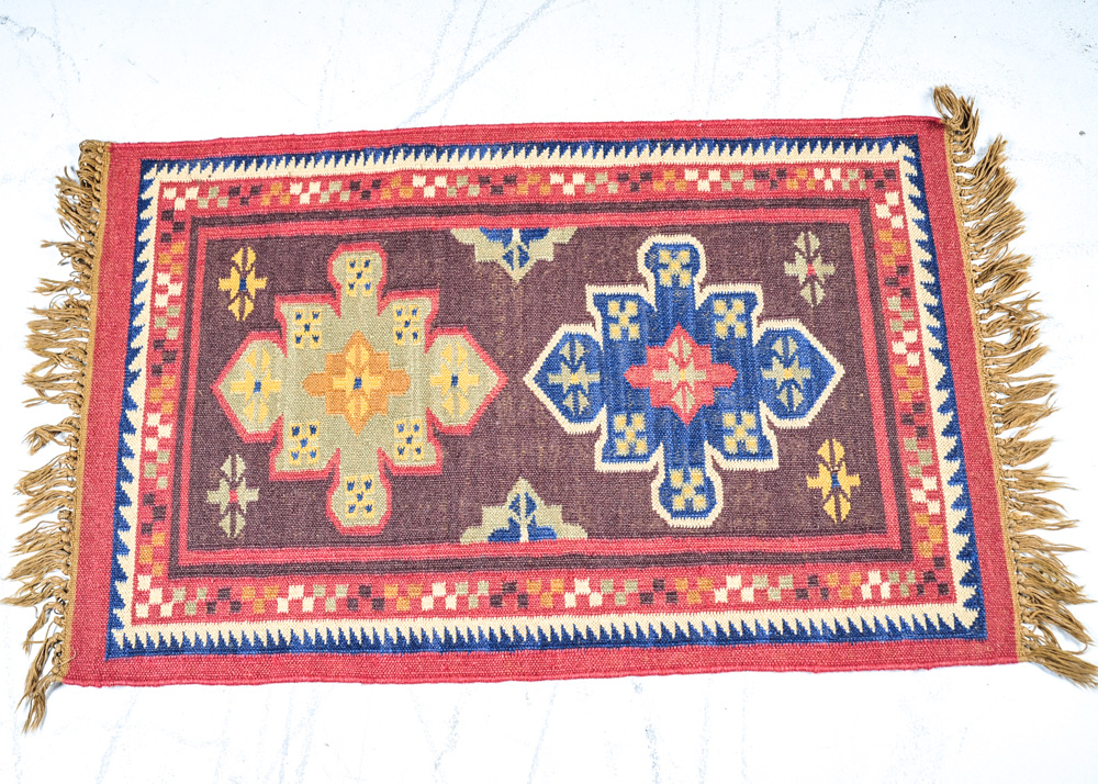 Quintet of Oriental and Other Area Rugs