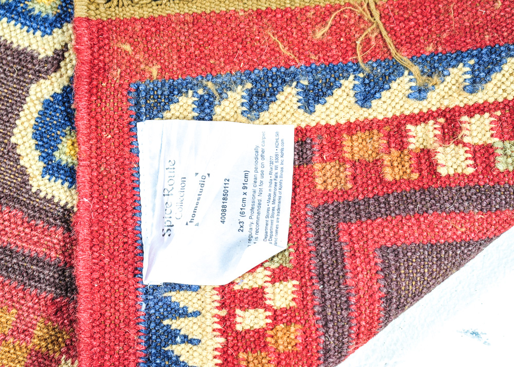 Quintet of Oriental and Other Area Rugs