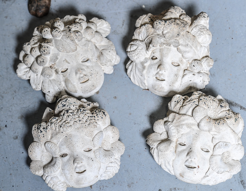 Concrete Planter, Pedestals, Faces and More