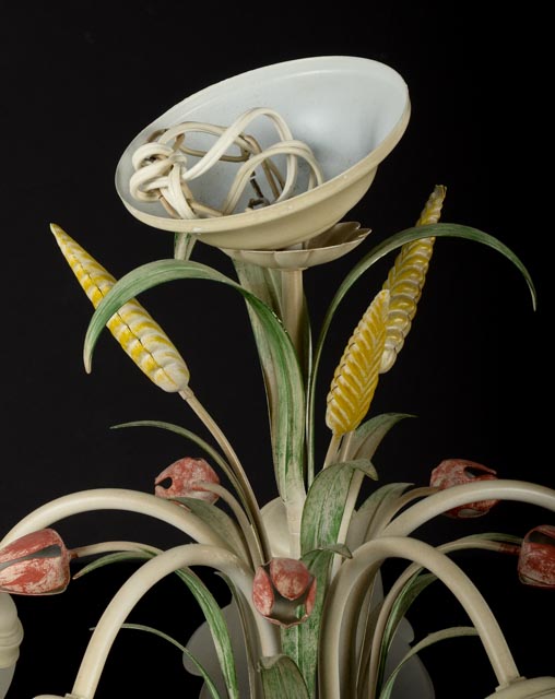 Shabby Chic Five Mount Ceiling Light