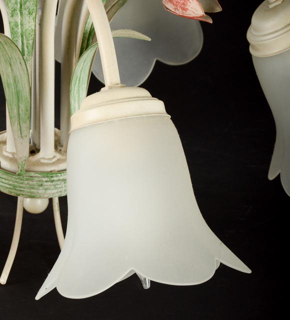 Shabby Chic Five Mount Ceiling Light