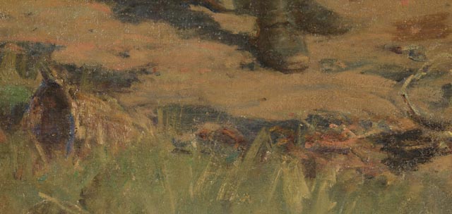 Joseph Farquharson Original Oil Painting "The Angelus"