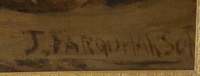 Joseph Farquharson Original Oil Painting "The Angelus"