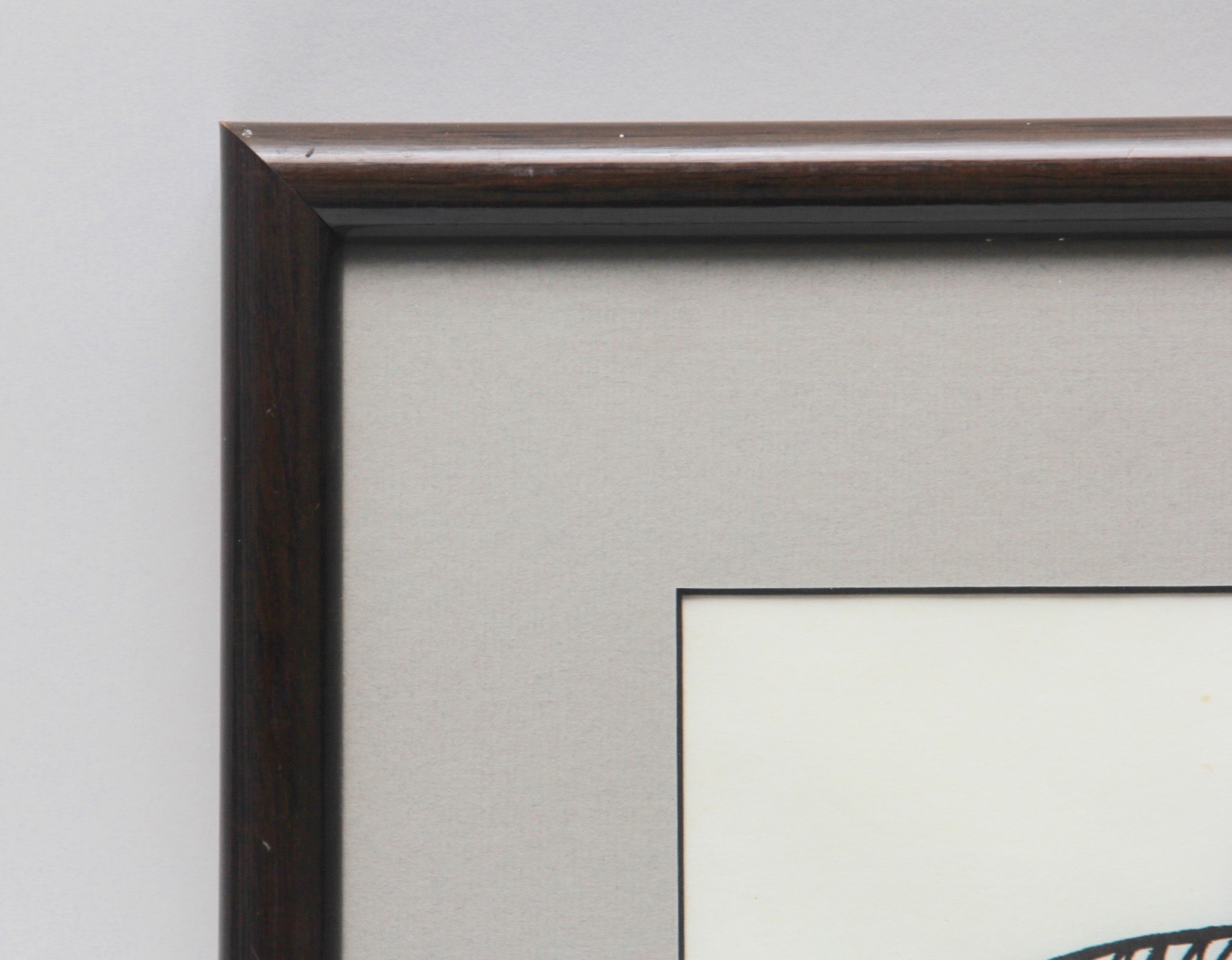 Signed Jacques Hnizdovsky Woodcut Print "Group of Sheep"