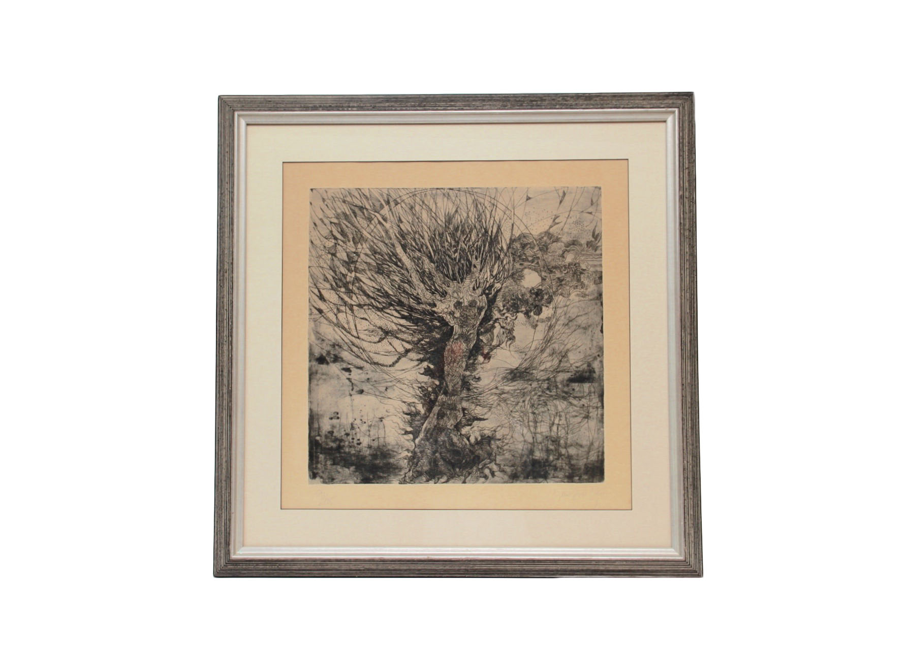 Marie-Anne Bolle Signed Etching