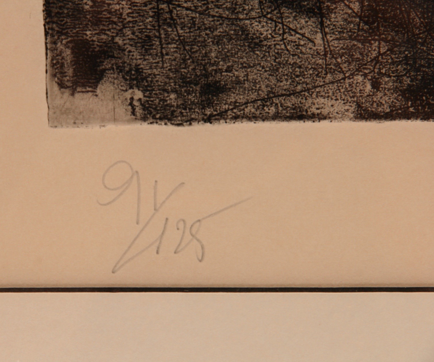 Marie-Anne Bolle Signed Etching