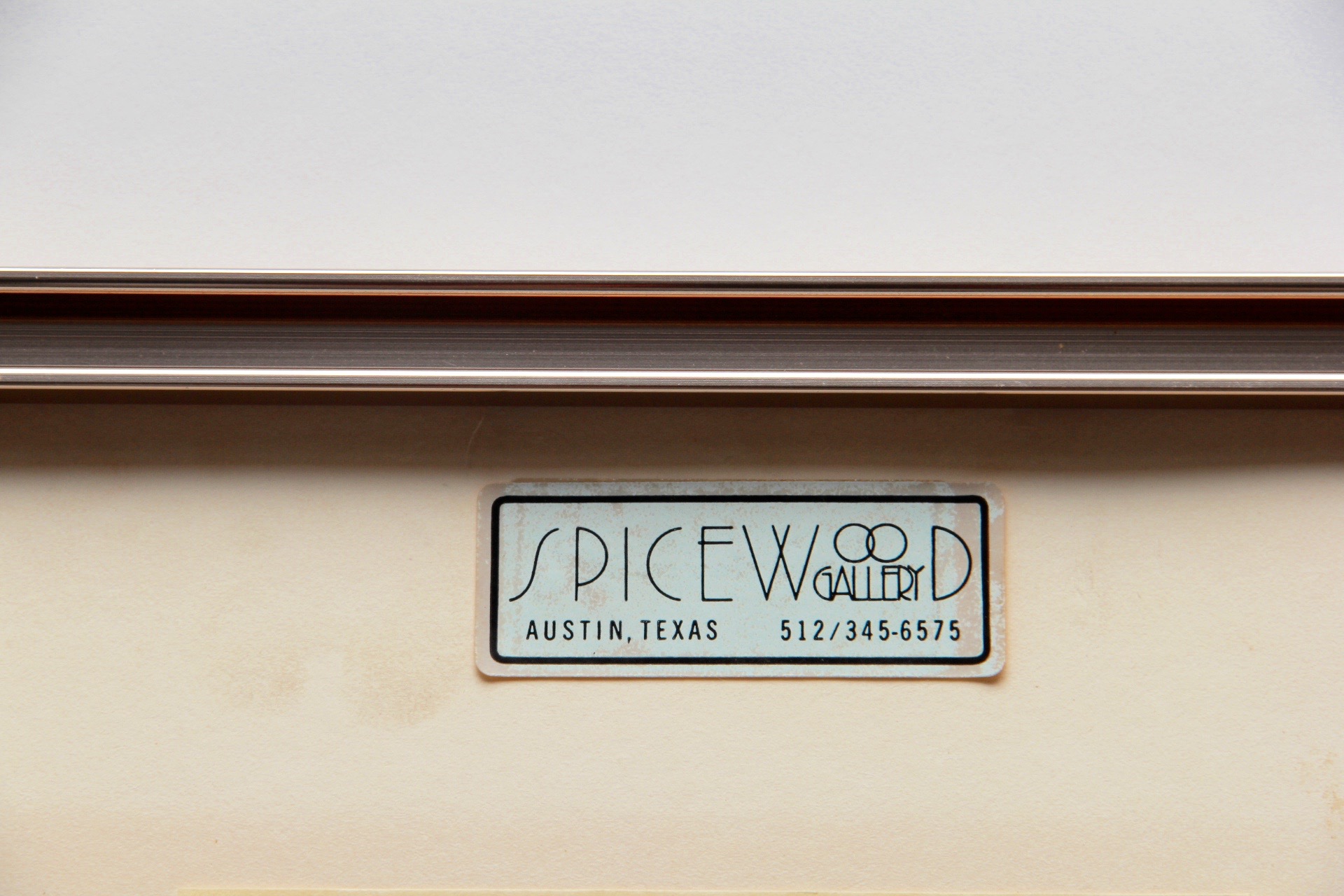 Limited Edition, 1977 Original Color Woodcut "Khartoum" by Terry Parmalee