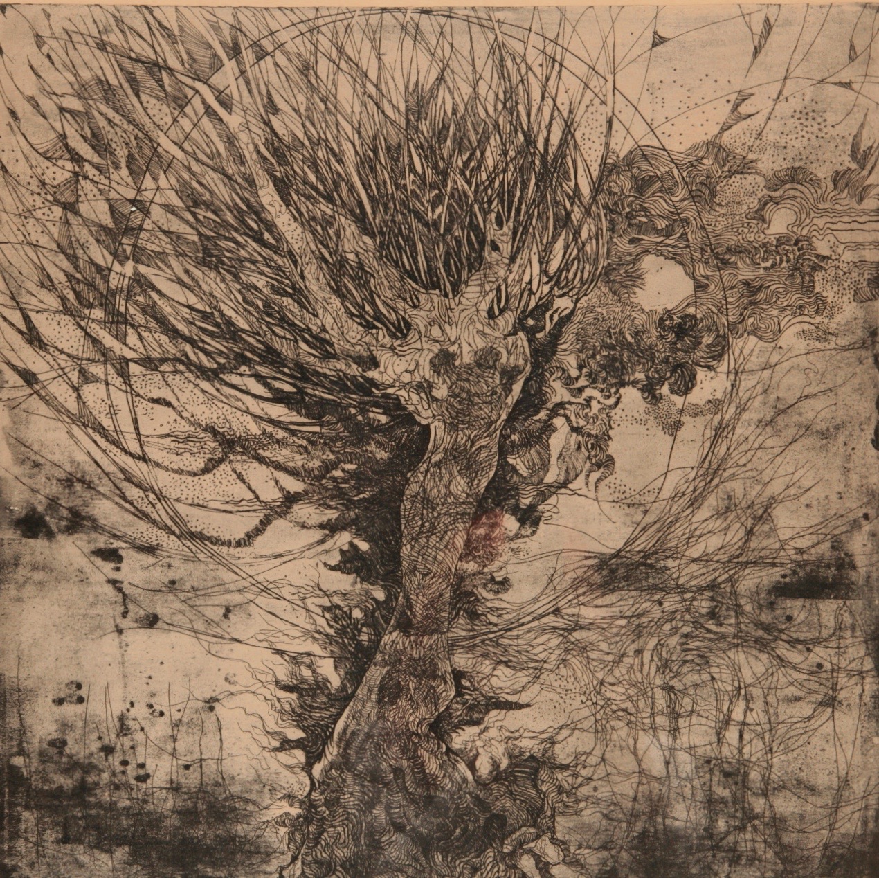 Marie-Anne Bolle Signed Etching