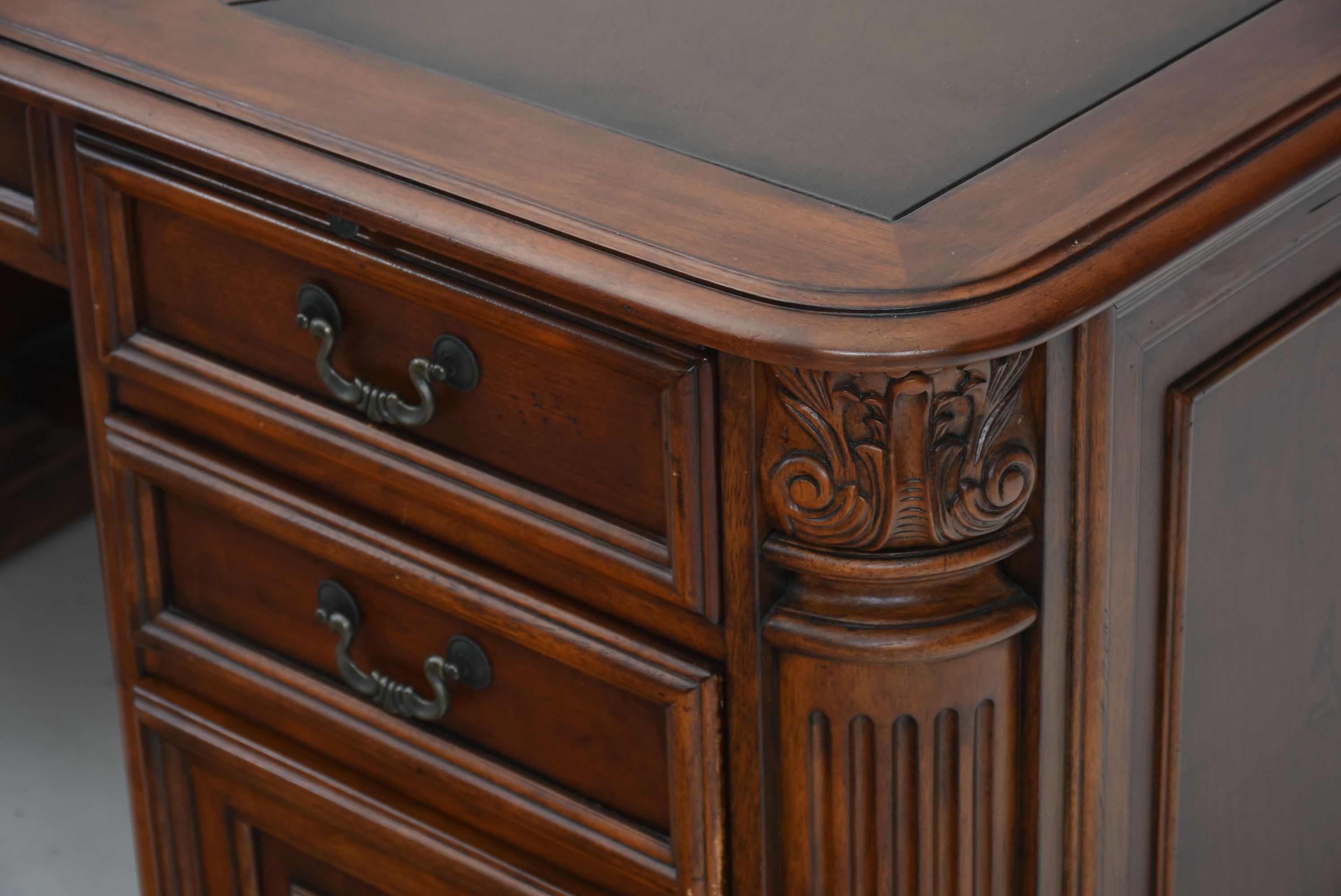 Cherry Wood Executive Desk