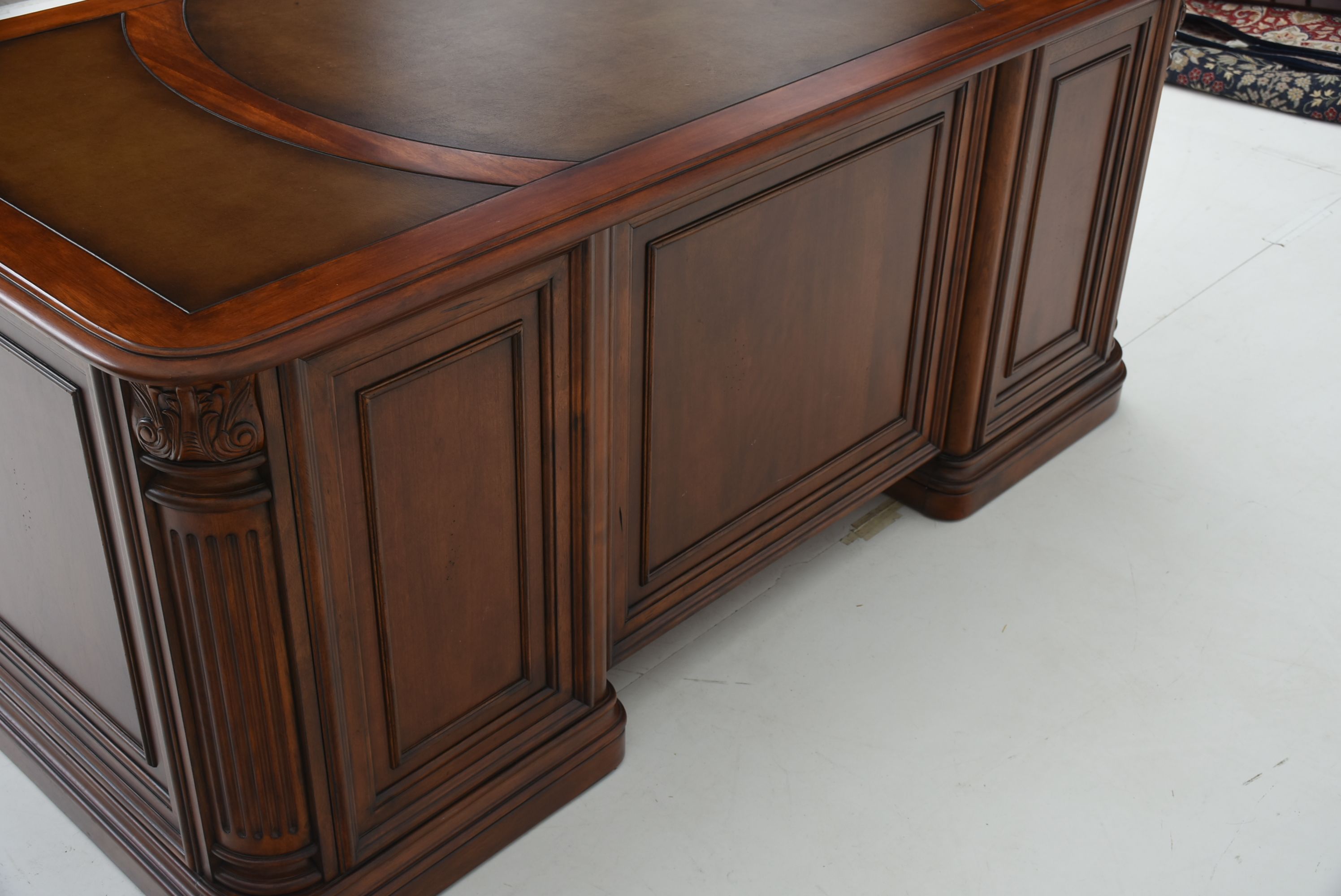 Cherry Wood Executive Desk