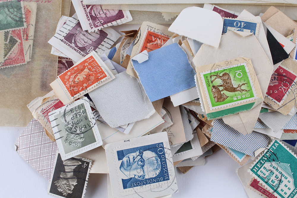 Sizable Vintage Stamp Collection