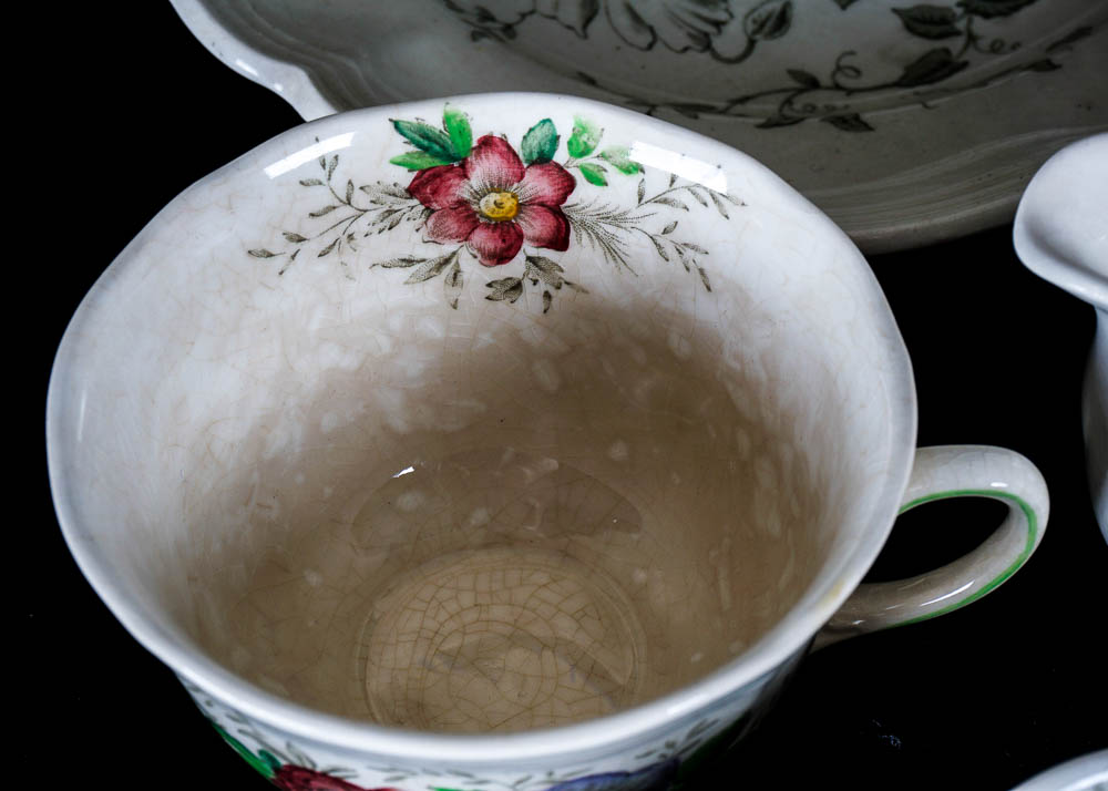 Vintage Royal Doulton Dinnerware Set in the "Malvern" Pattern