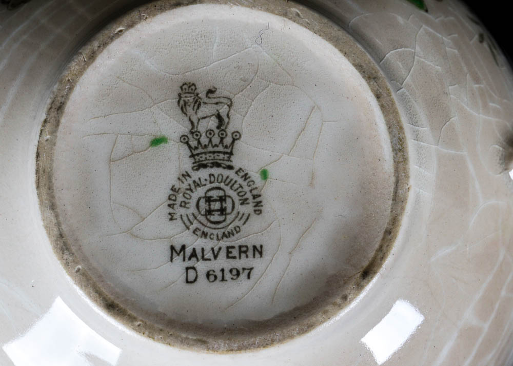 Vintage Royal Doulton Dinnerware Set in the "Malvern" Pattern