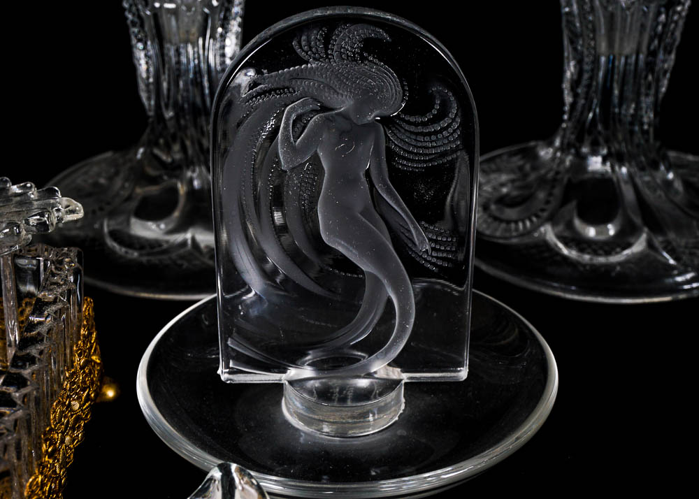 Collection of Cut Glass Presentation Decor