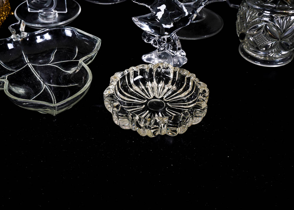 Collection of Cut Glass Presentation Decor