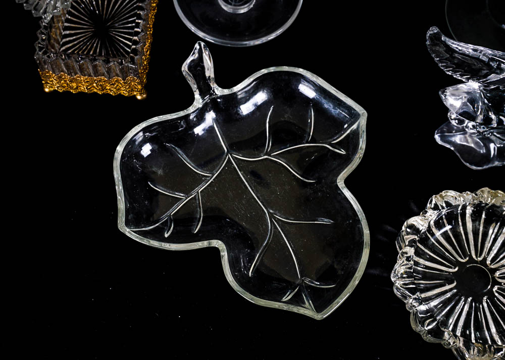 Collection of Cut Glass Presentation Decor