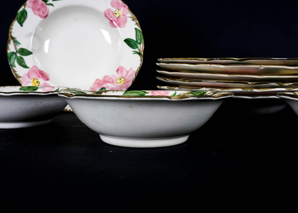 Franciscan Ceramic "Desert Rose" Dinnerware