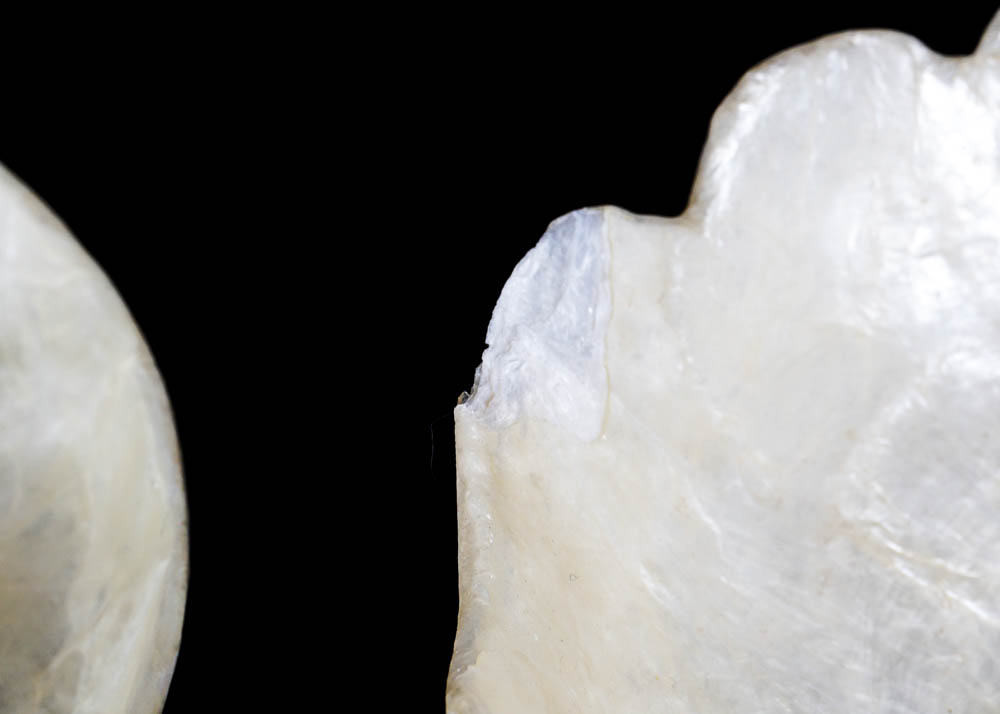 Shimmering Mica Bowl and Dish