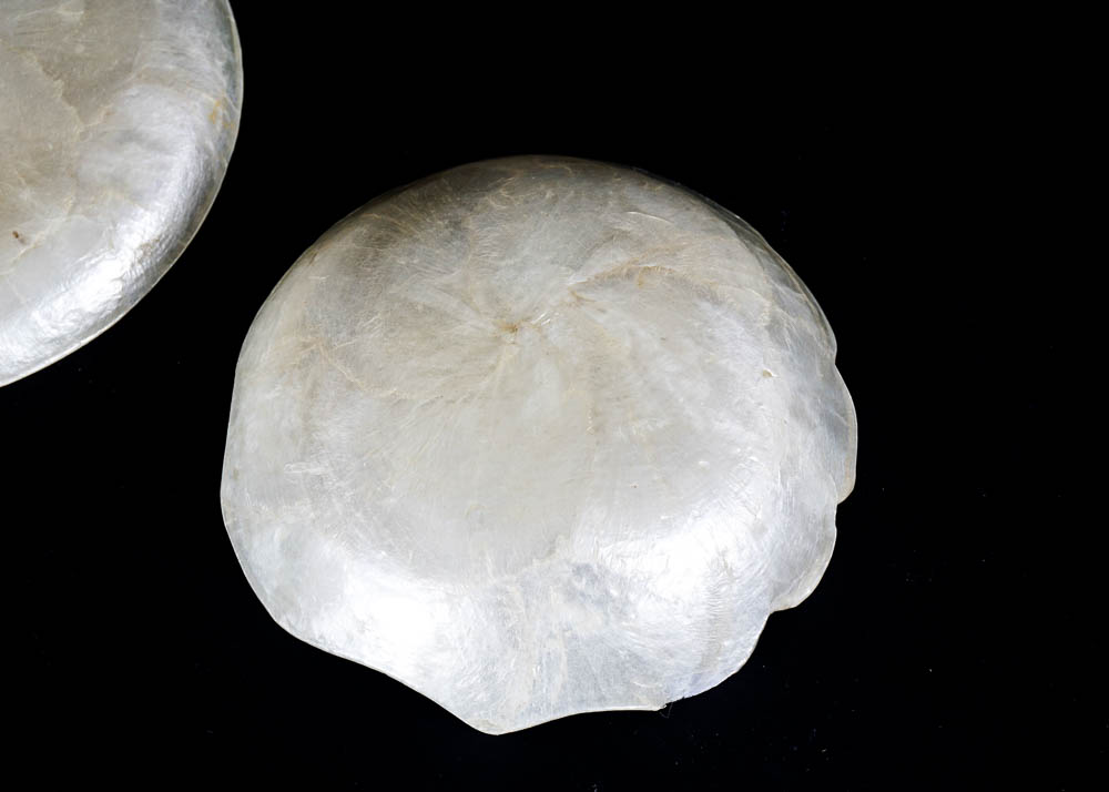 Shimmering Mica Bowl and Dish