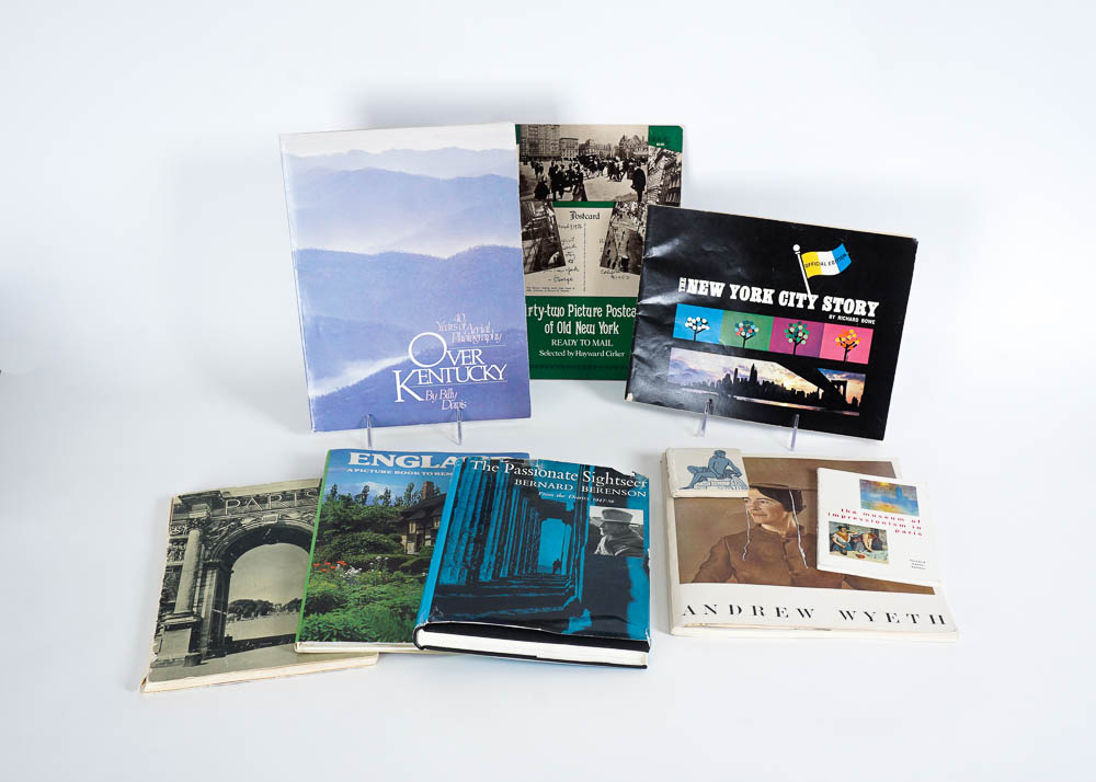 Collection of Art and Travel Photography Books
