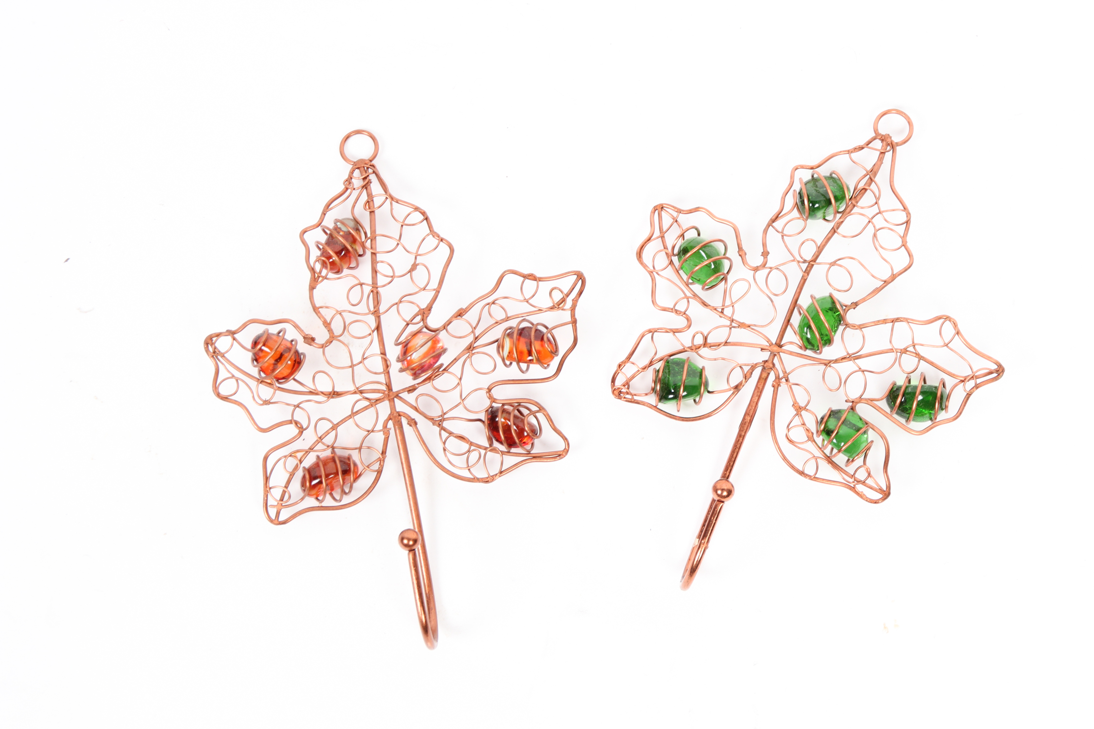 Copper Leaf Wall Hangings