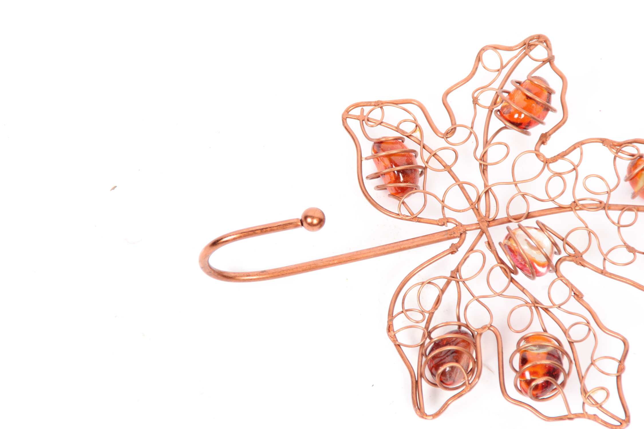 Copper Leaf Wall Hangings