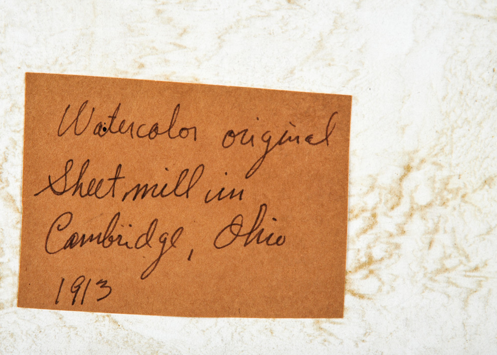 Tony Dunlavy Early 20th Century Watercolor