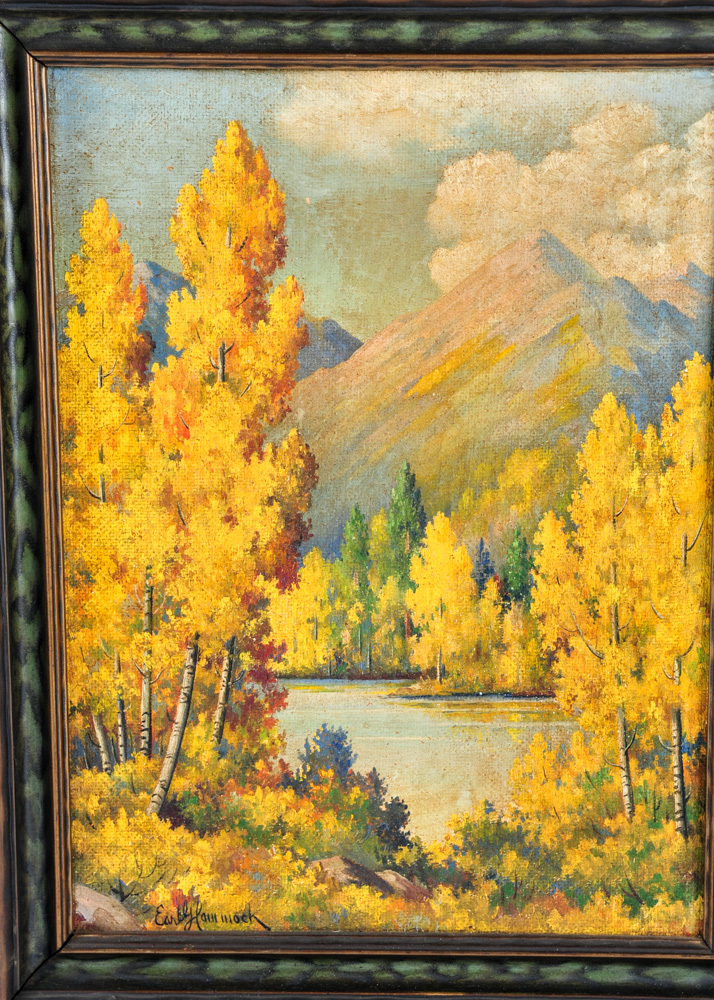 Earl G. Hammock Landscape Painting