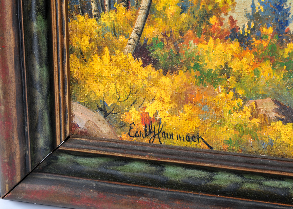 Earl G. Hammock Landscape Painting
