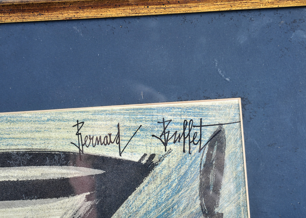 Bernard Buffet "Nature Morte aux Fruits" Lithograph