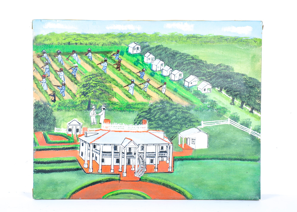 Vintage American Folk Art Painting