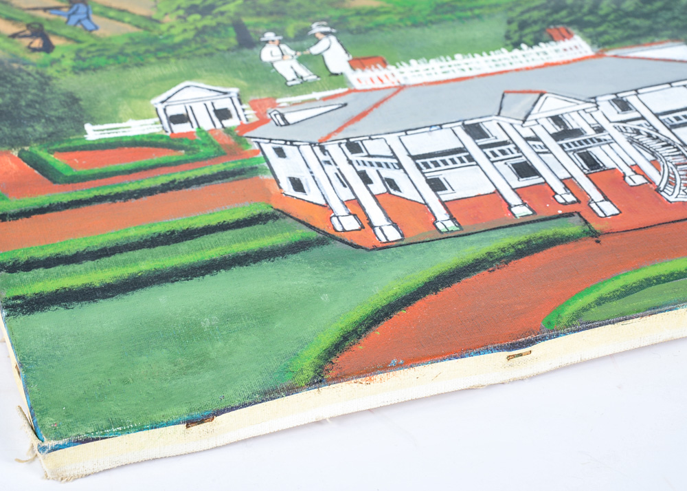 Vintage American Folk Art Painting