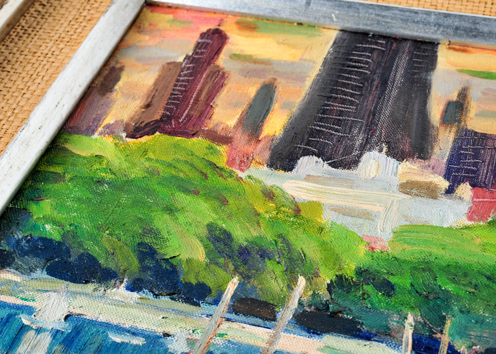 Original Oil Painting on Linen