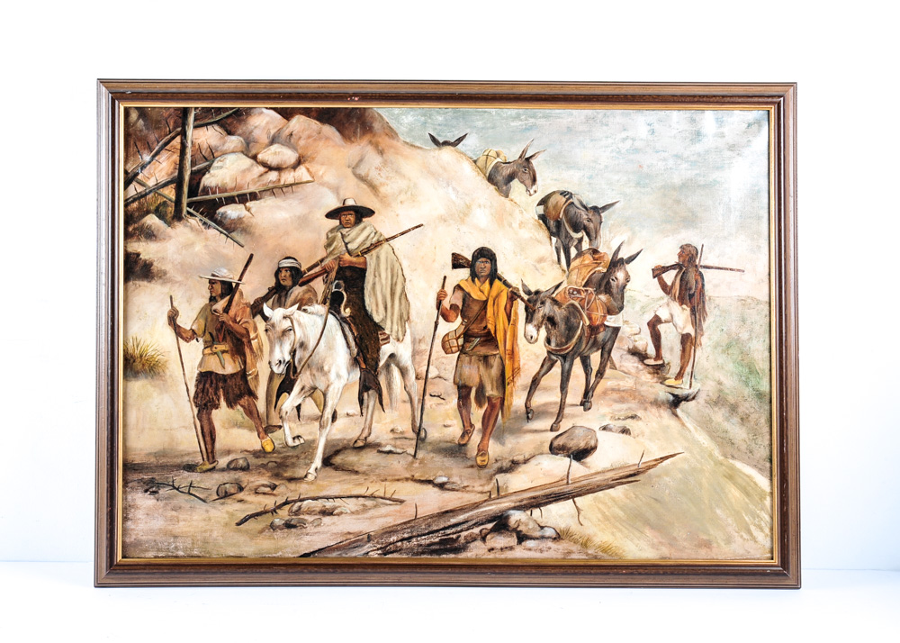 Mary Anna Hallock Foote Original Oil Painting