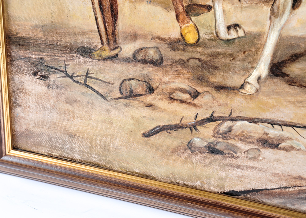 Mary Anna Hallock Foote Original Oil Painting