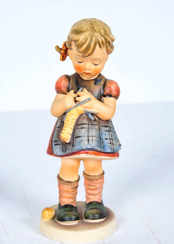 Set of Six Hummel Little Girl Figurines