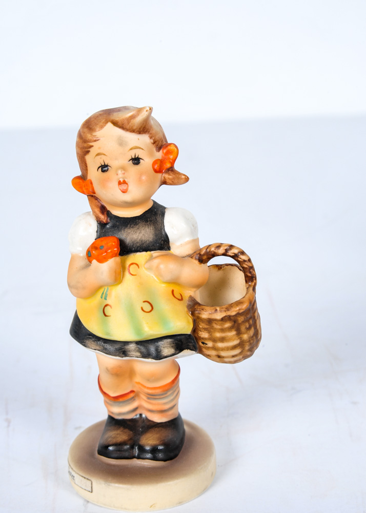 Set of Six Hummel Little Girl Figurines