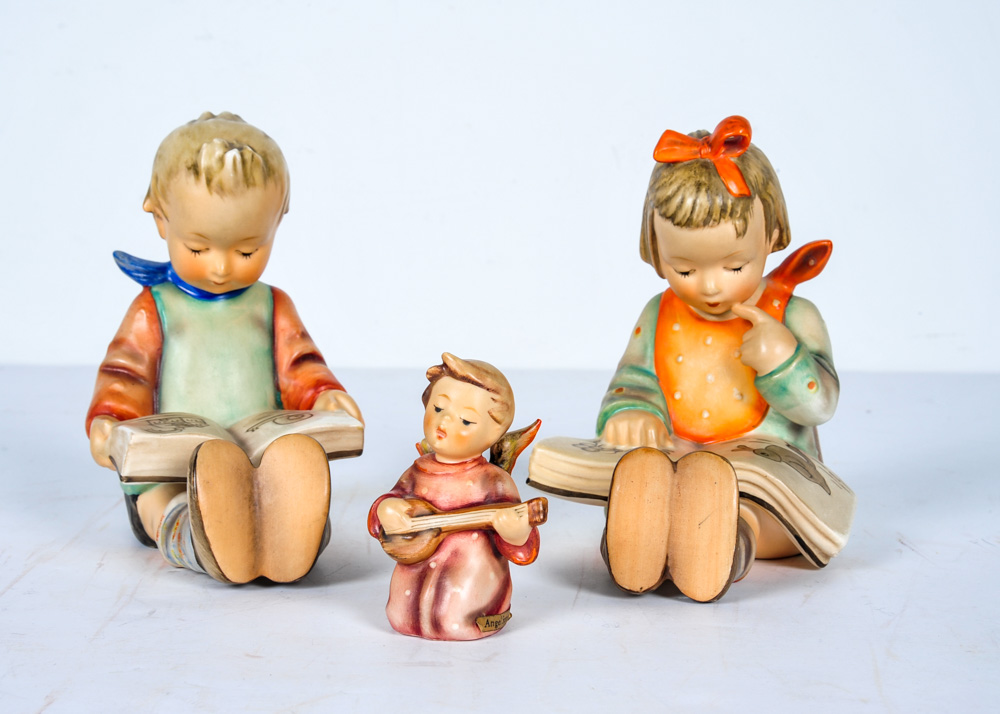 Trio of Vintage Hummel Figurines