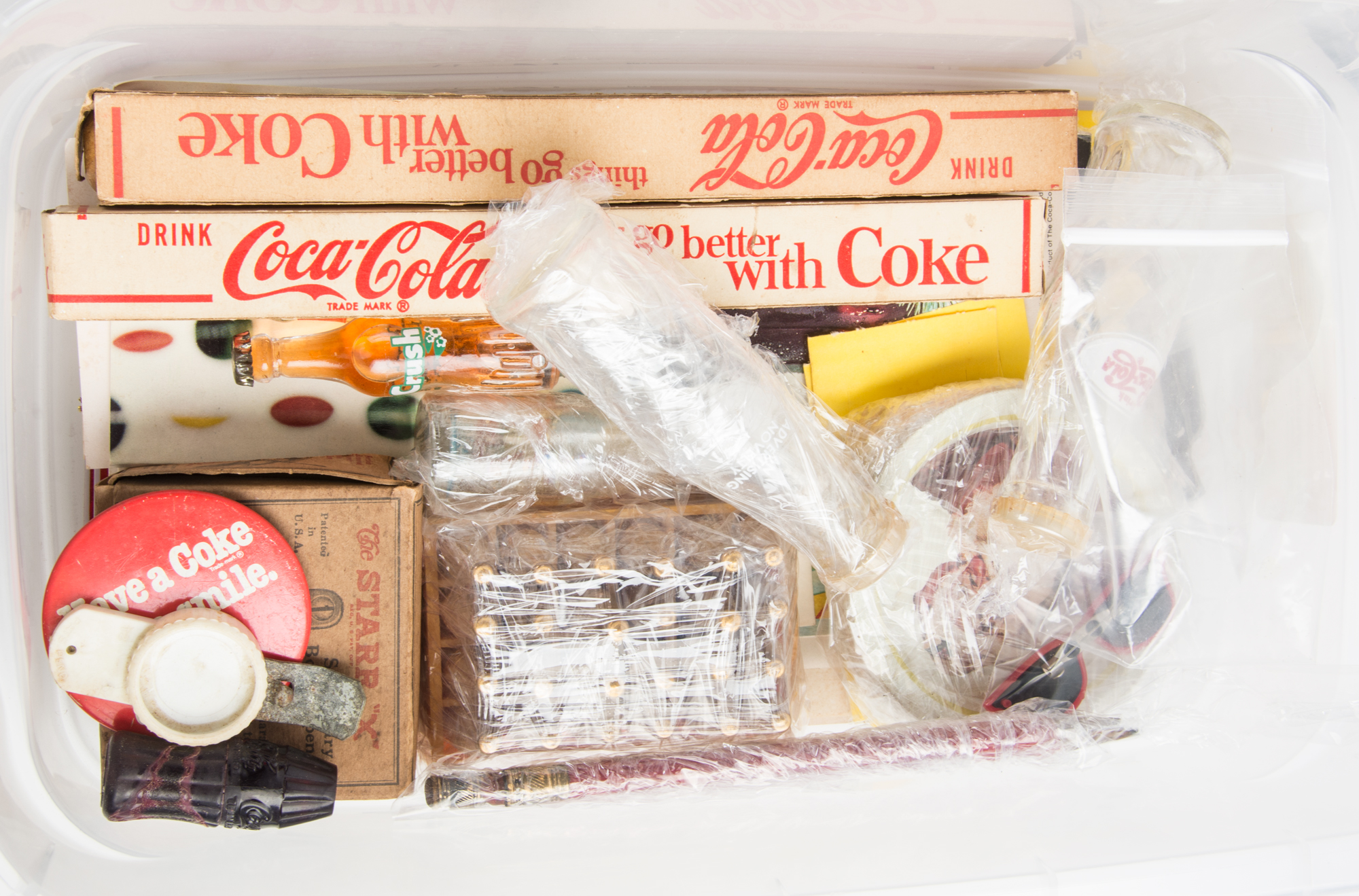 Large Assortment of Coca-Cola Items