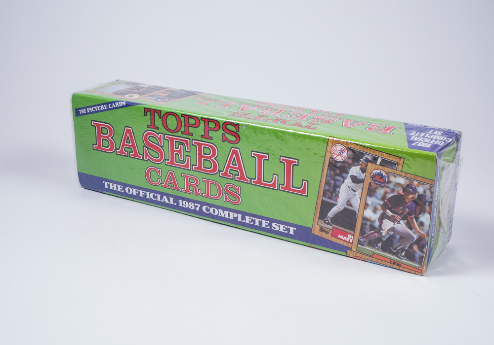 Topps Baseball Cards The Official 1987 Complete Set