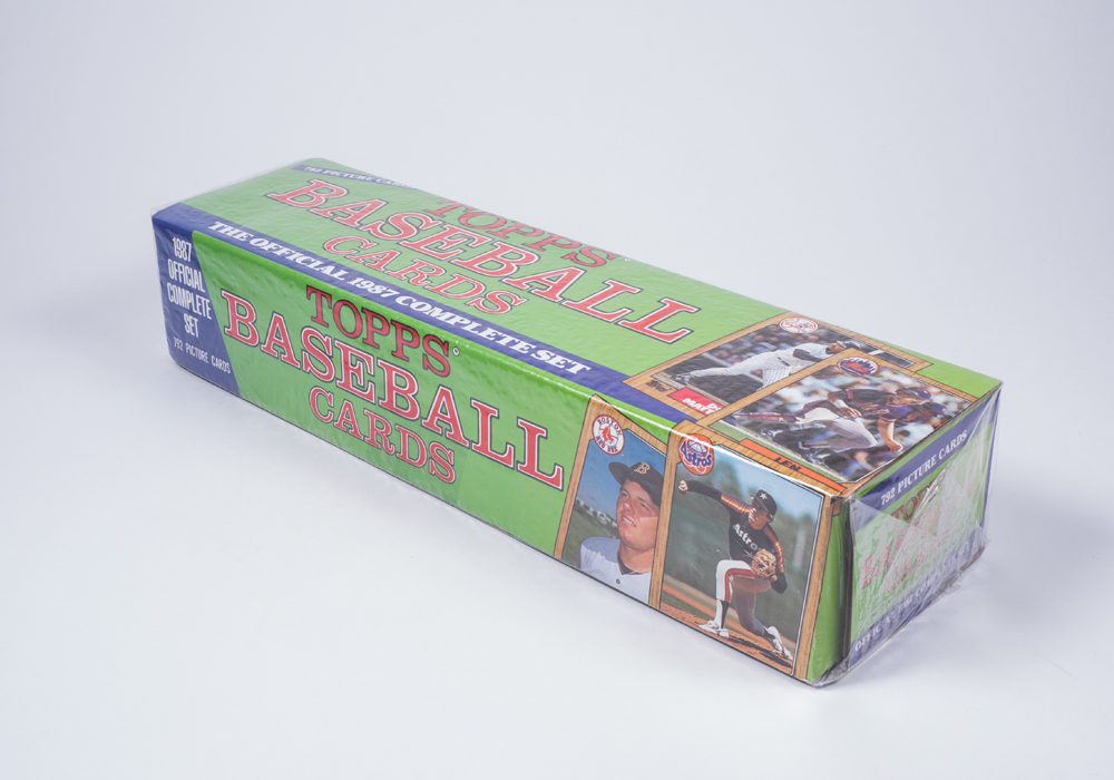 Topps Baseball Cards The Official 1987 Complete Set