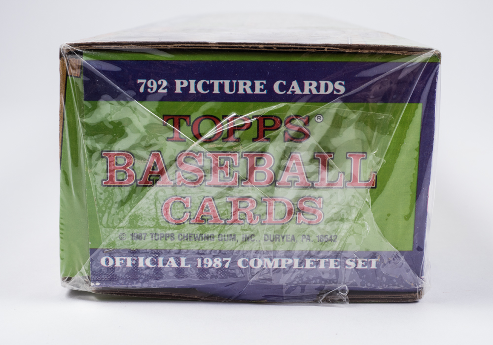 Topps Baseball Cards The Official 1987 Complete Set