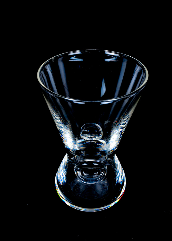 Signed Steuben Thumbprint Vase