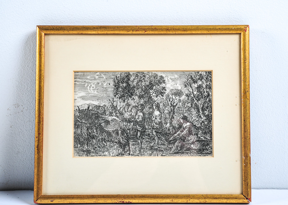 Reproduction Etchings and Engravings Depicting People