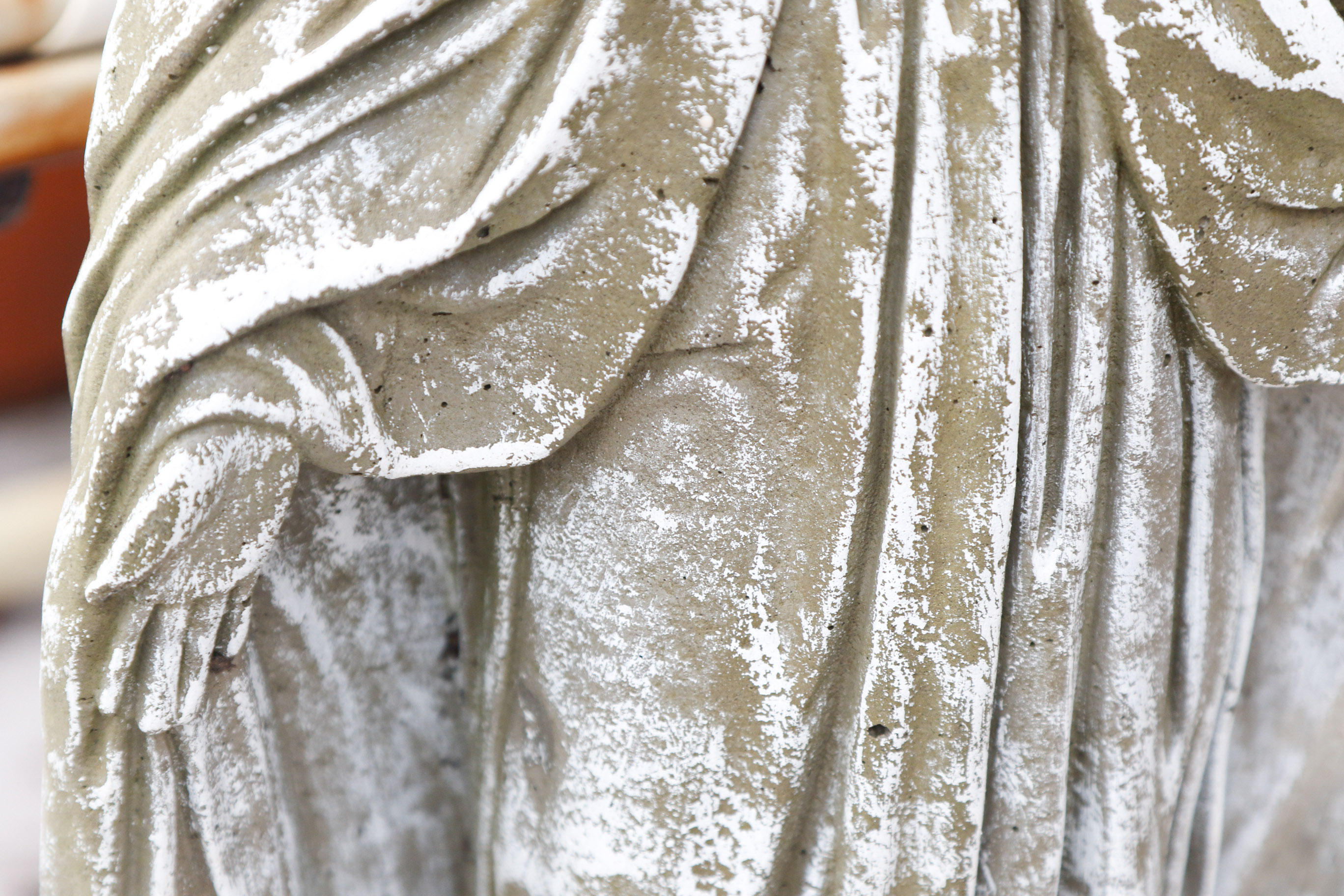 Concrete Garden Statue of The Virgin Mary