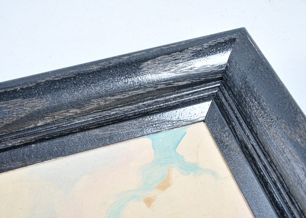 Duo of Landscape Oil Paintings In The Style of Clifton Wheeler